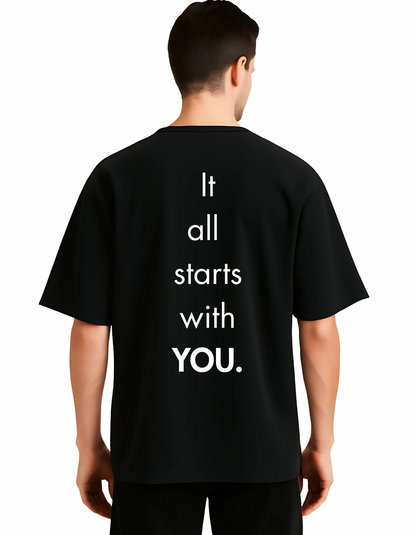 “YOU.co” Unisex Oversized T-Shirt