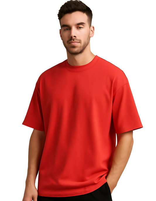 Customised Plain Unisex Oversized T-Shirts