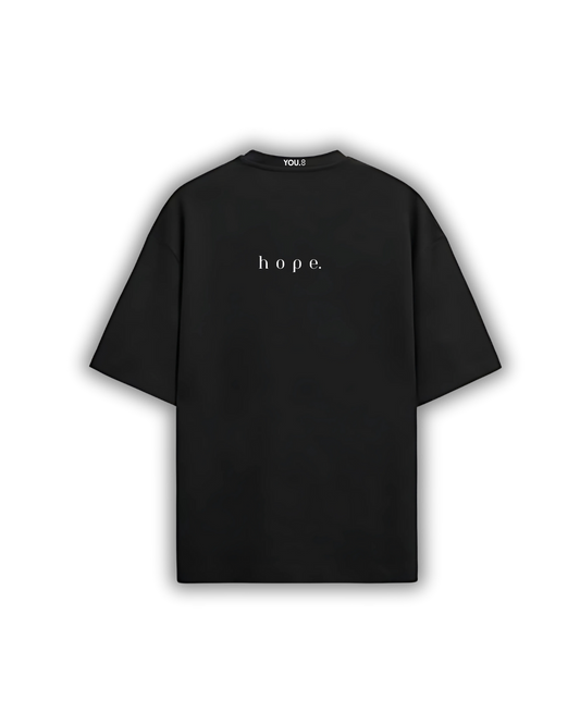 "Hope" Graphic Oversized T-Shirts
