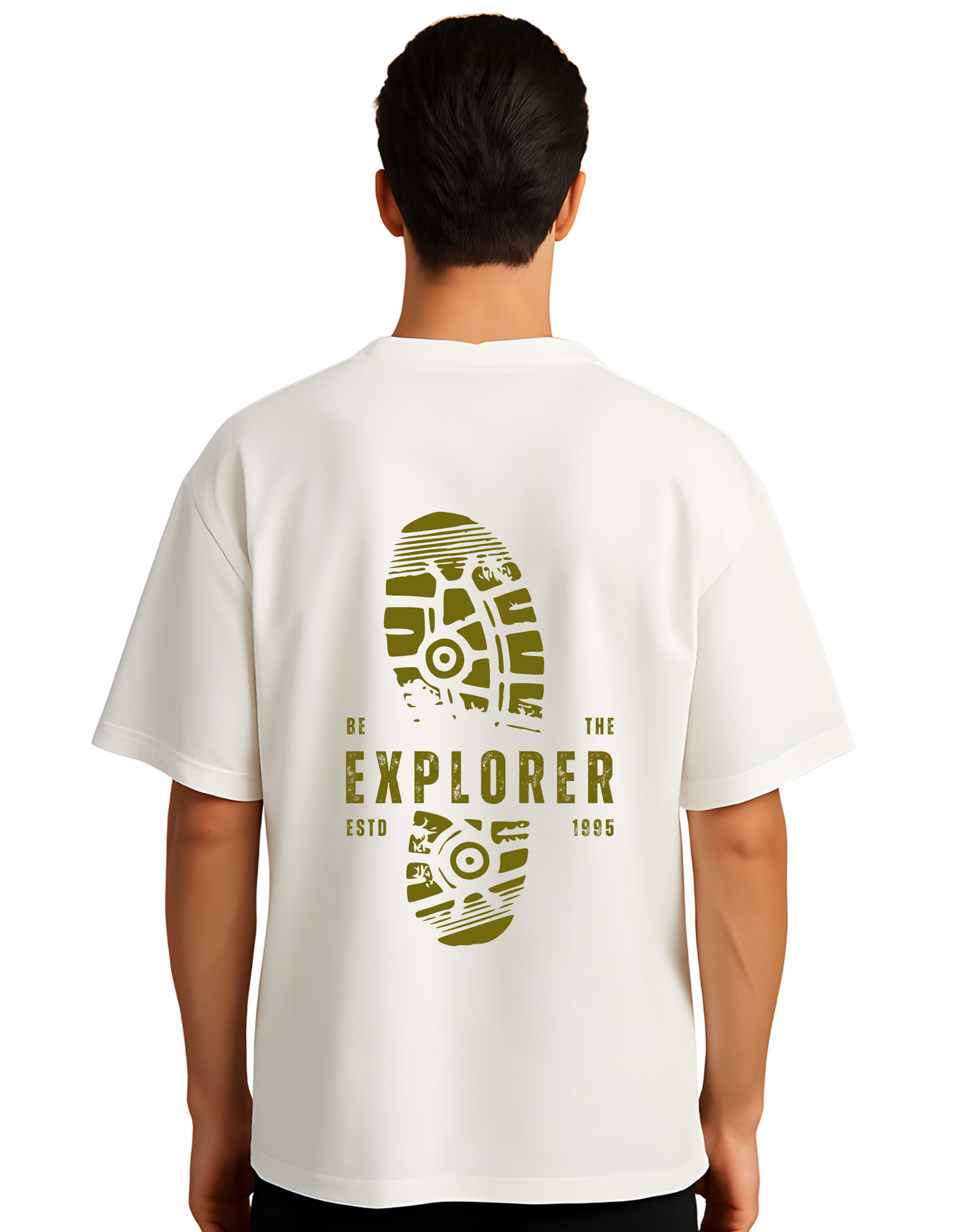 "Explorer" Unisex Oversized T-Shirts With Graphic Print