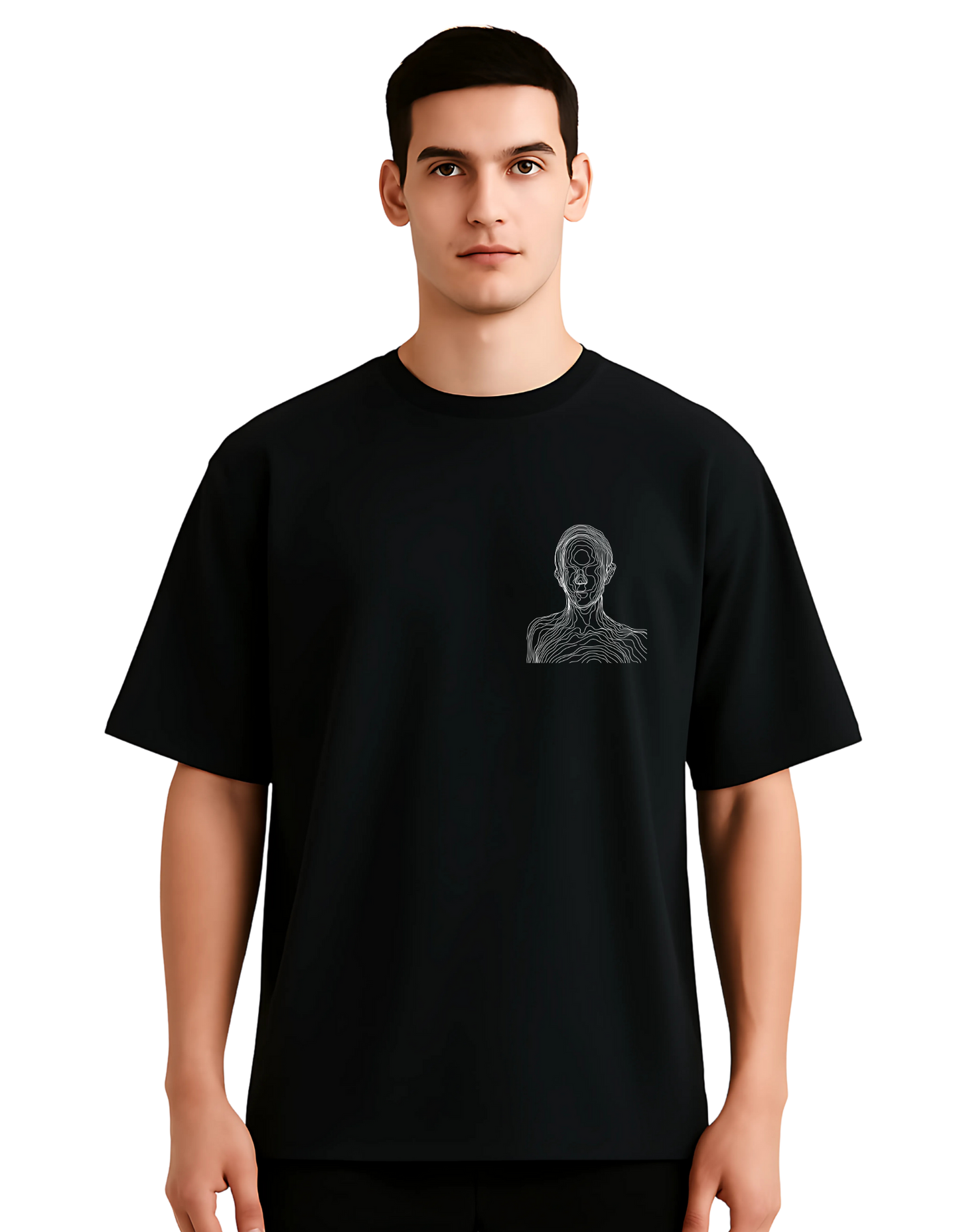 Unisex Oversized T-Shirts With Graphic Print